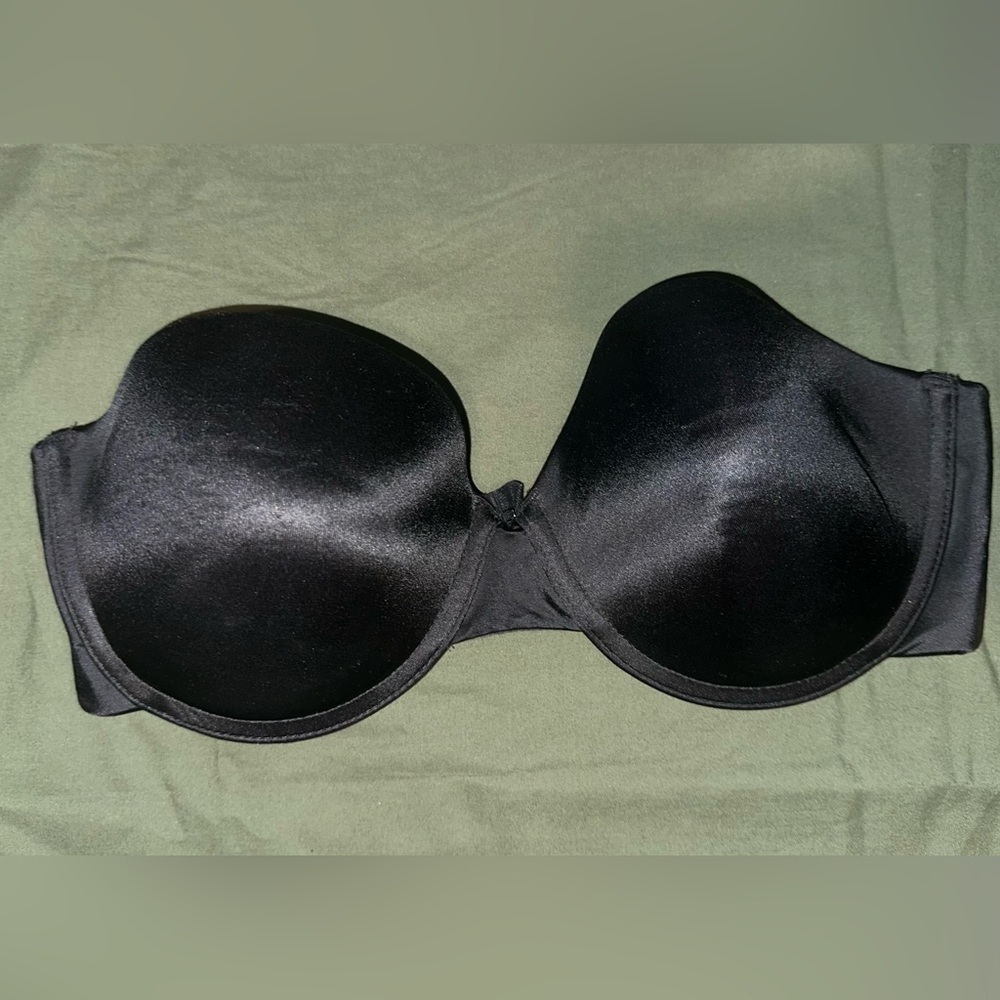 Maidenform Black Strapless Bra 36D